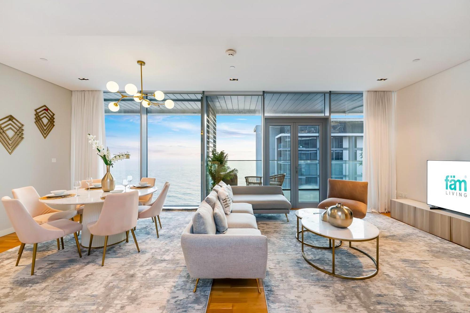 Appartamento Fam Living Bluewaters - Island Living - Ain Dubai & Sea View Esterno foto