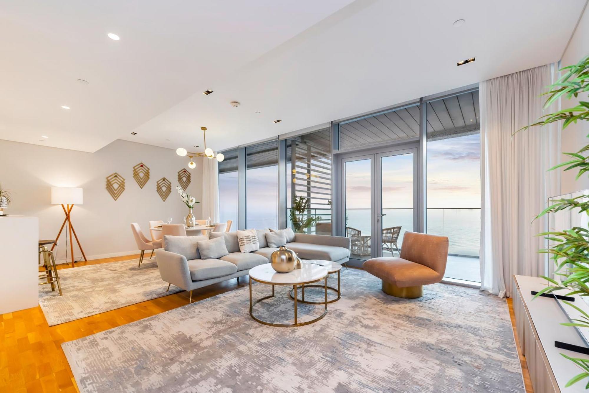 Appartamento Fam Living Bluewaters - Island Living - Ain Dubai & Sea View Esterno foto
