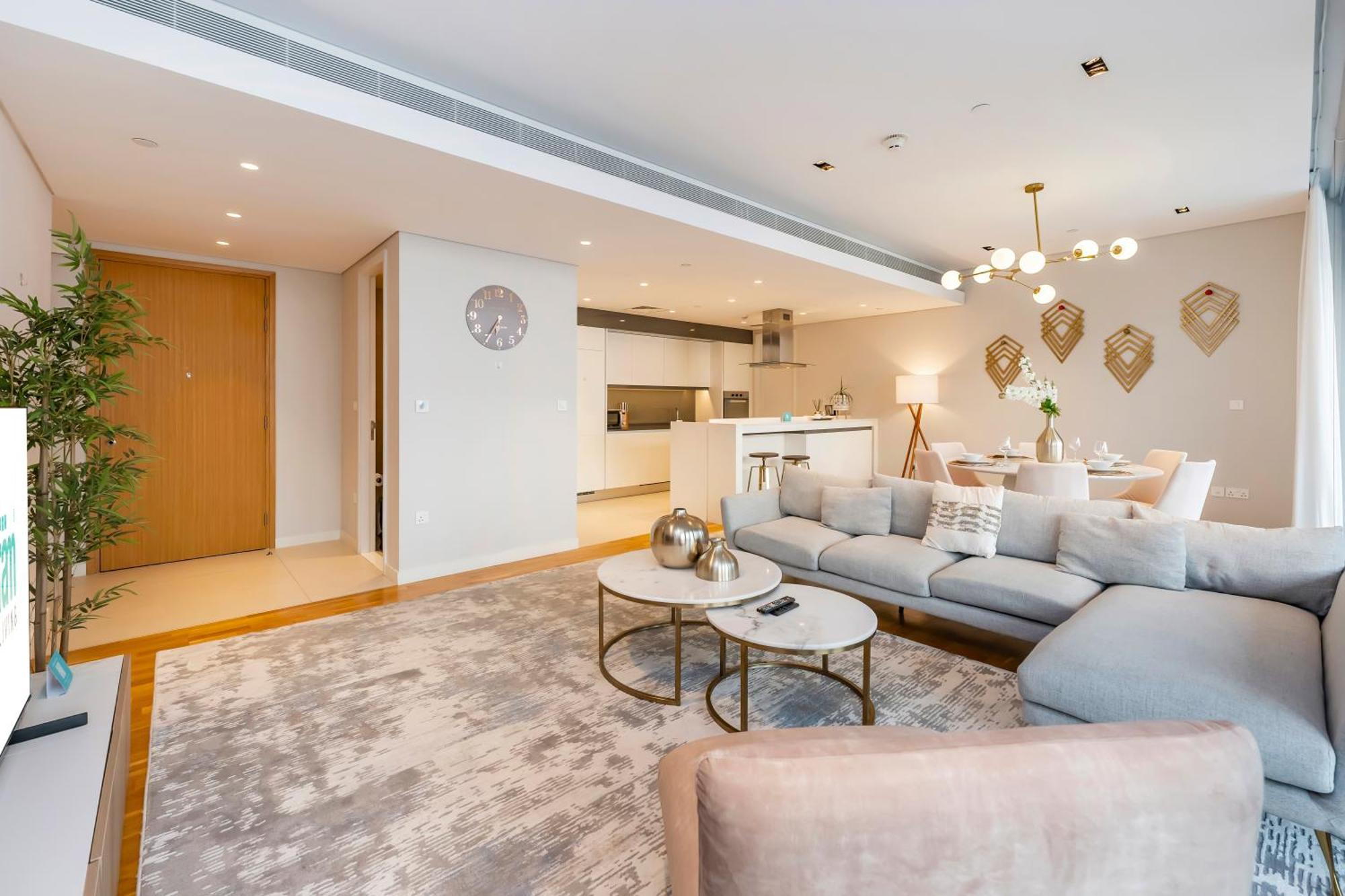 Appartamento Fam Living Bluewaters - Island Living - Ain Dubai & Sea View Esterno foto